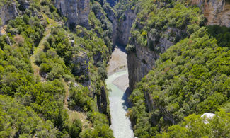 Albania, rafting tra i canyon del fiume Osum