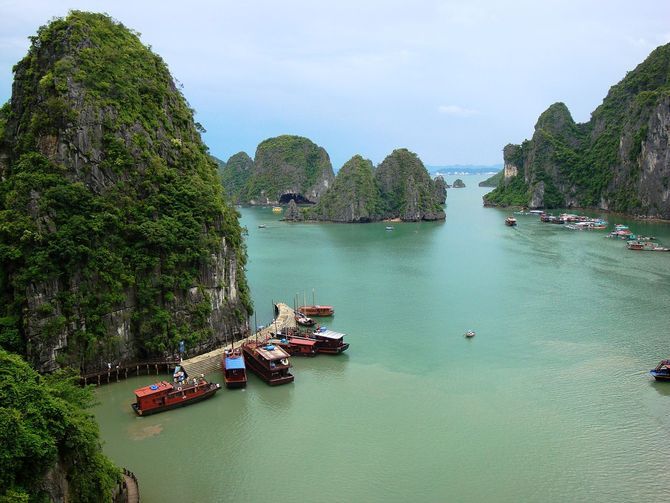 Baia di Ha Long - Indocina