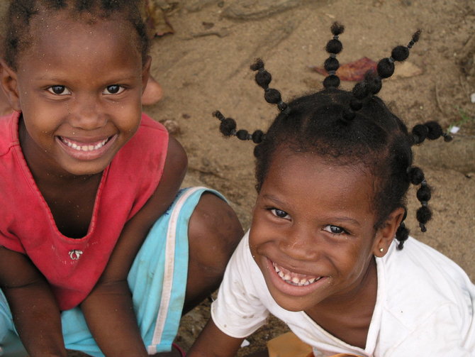 Bambini di Sao Tomé