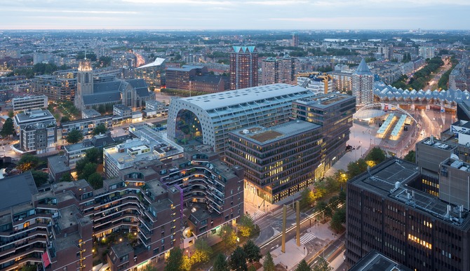 Il Markthal di Rotterdam