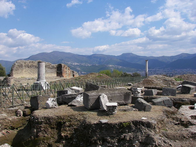 Scavi di Pompei - Tempio di Venere