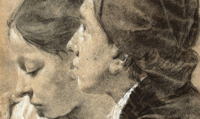 Gian Battista Piazzetta - Due Giovani Amanti, 1743 circa