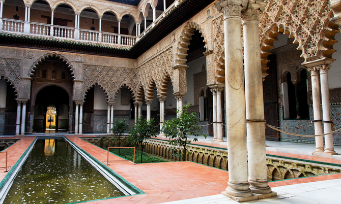 L'Alcazar di Siviglia, Spagna