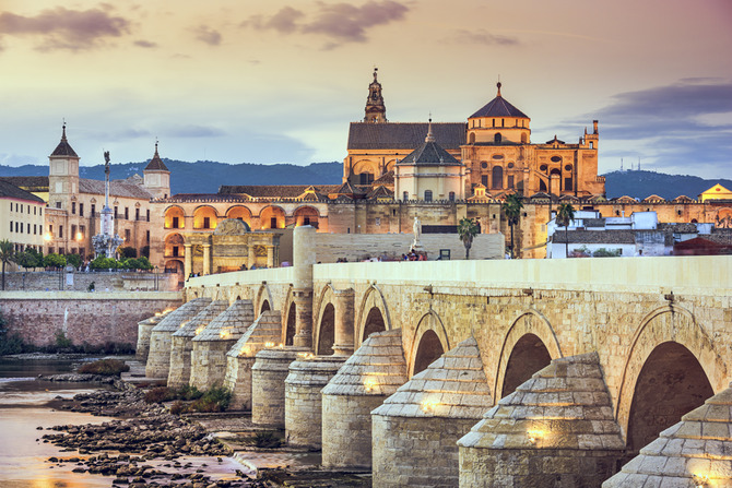 Il ponte romano di Cordoba, Spagna