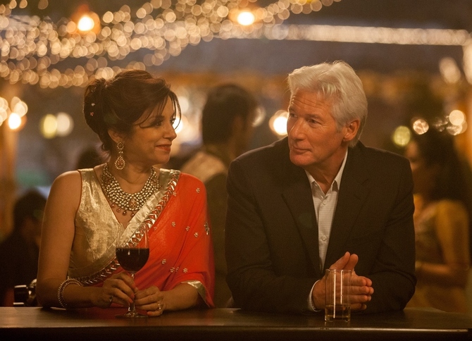 Richard Gere in Ritorno al Marigold Hotel