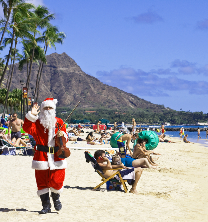 Hawaii a Natale