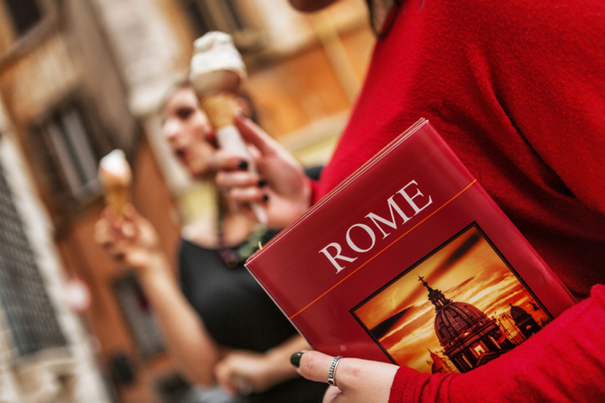 Turisti a Roma