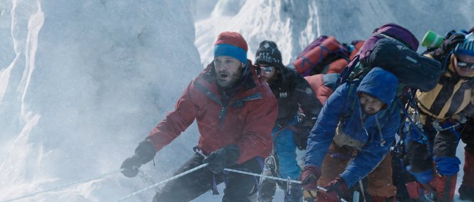 Una scena di Everest