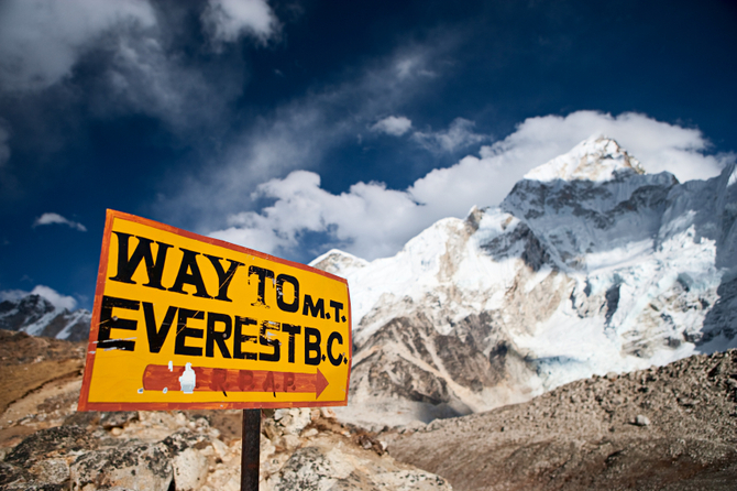 I campi base dell'Everest