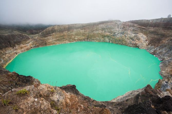 Kalimatu craters in Flores