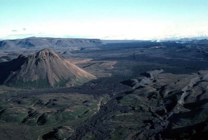 Vulcano Krafla, Islanda