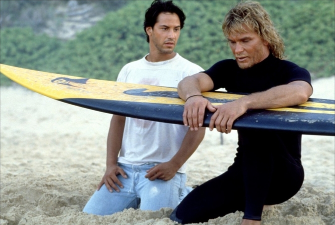 Keanu Reeves e Patrick Swayze