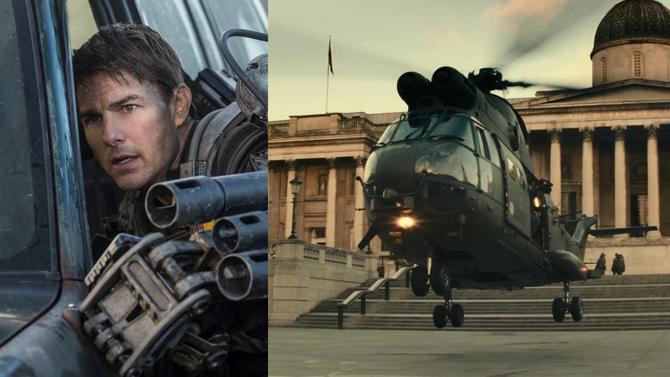Tom Cruise atterra a Trafalgar Square: Edge of Tomorrow (2014)