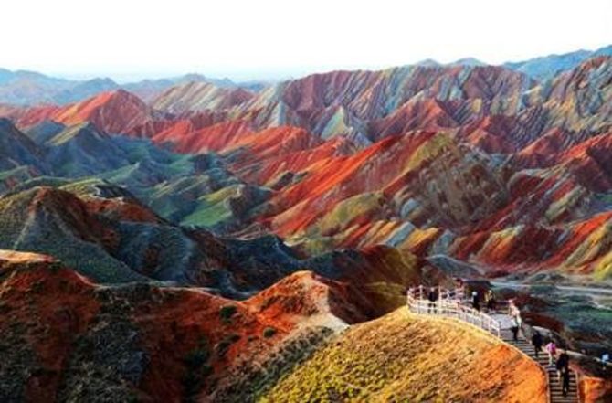 Parco Geologico Nazionale di Zhangye Danxia