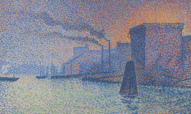 Seurat, Van Gogh e Mondrian