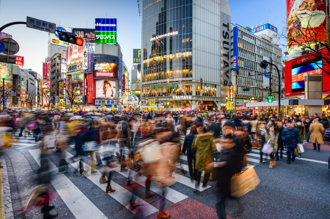 Shibuya Crossing - The Fast and the Furious: Tokyo Drift