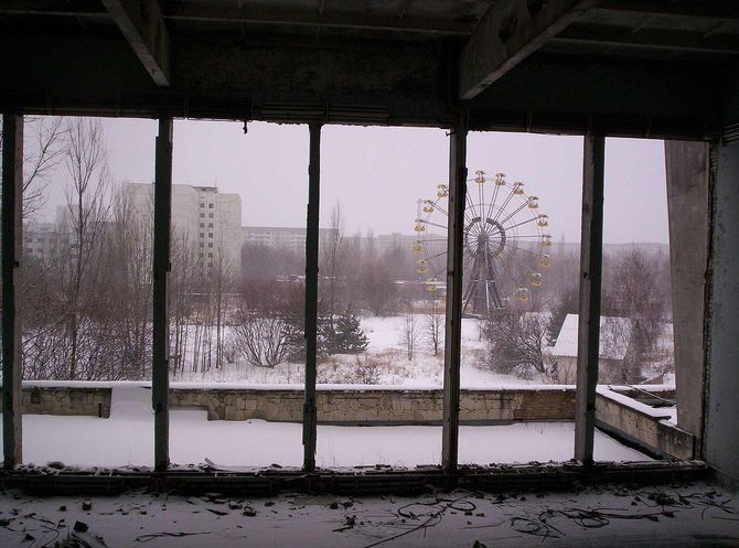 Chernobyl Pripyat città fantasma nucleare Ucraina
