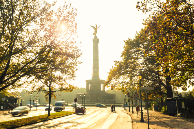 Siegessäule, Tiergarten