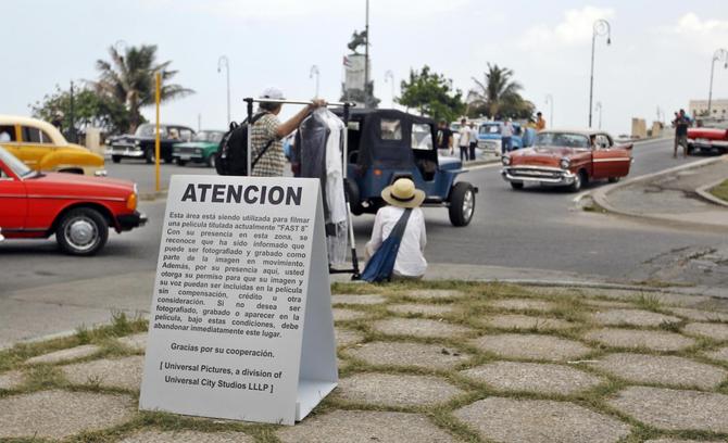Hollywood invade Cuba