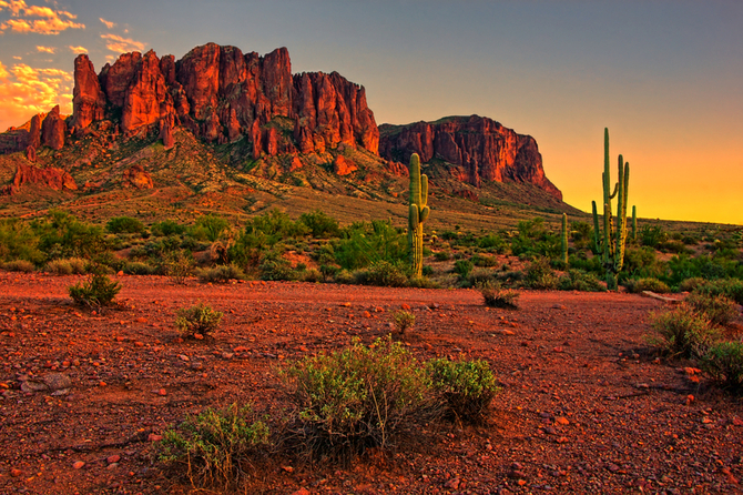 Three Kings - Arizona, California, Messico