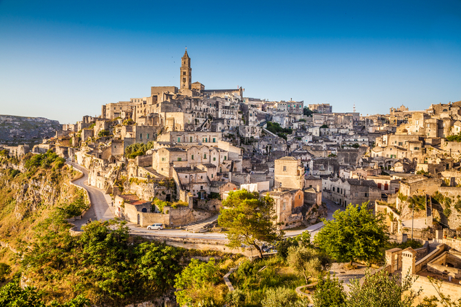 Matera, culla del cinema