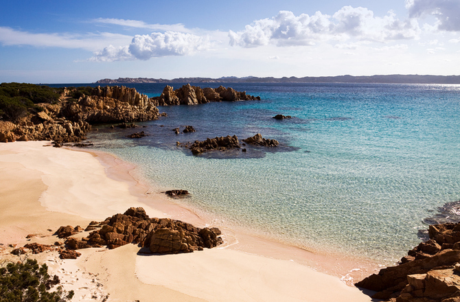 Spiaggia rosa di Budelli - Deserto rosso