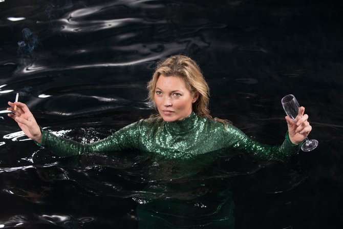 La vittima: Kate Moss