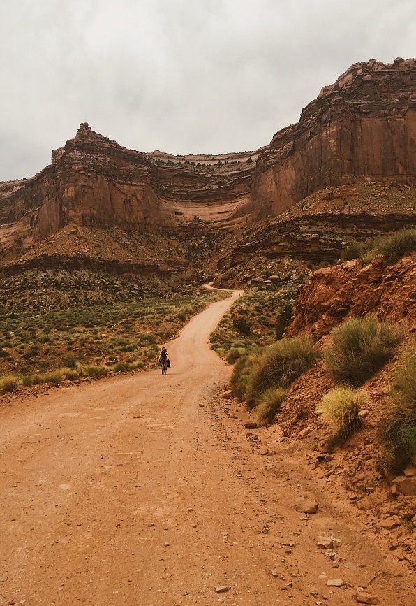 Il percorso Rim Trail, Grand Canyon, Arizona, USA