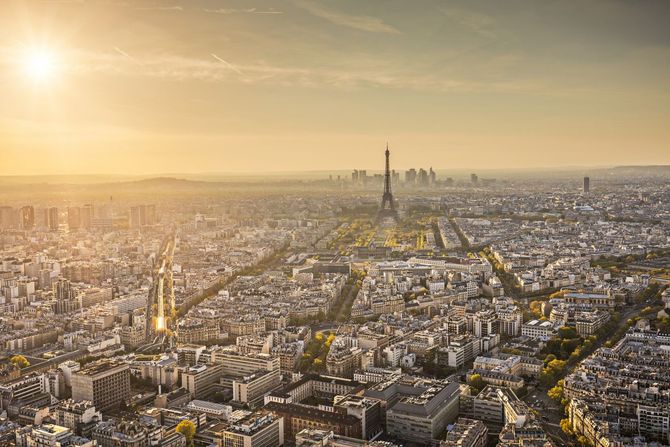 6 Parigi dall'alto