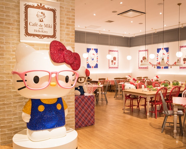 Café de Miki with Hello Kitty
