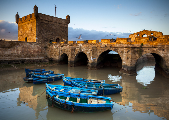 Essaouira sulla costa marocchina