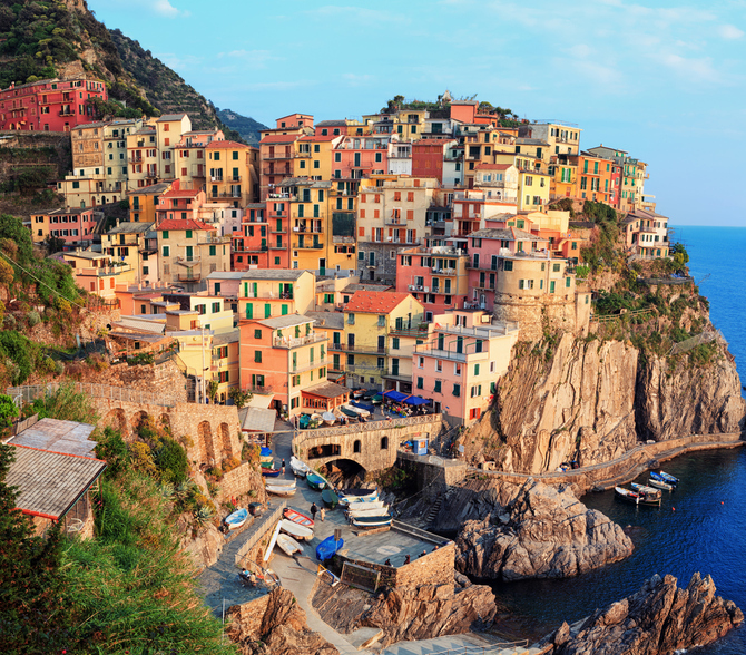 Manarola, Liguria, Italia