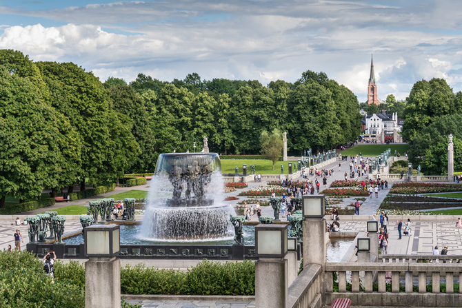 Oslo, splendida città bianca