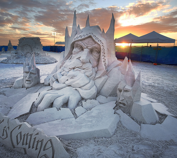 3. Siesta Key Crystal Classic Master Sand Sculpting Competition