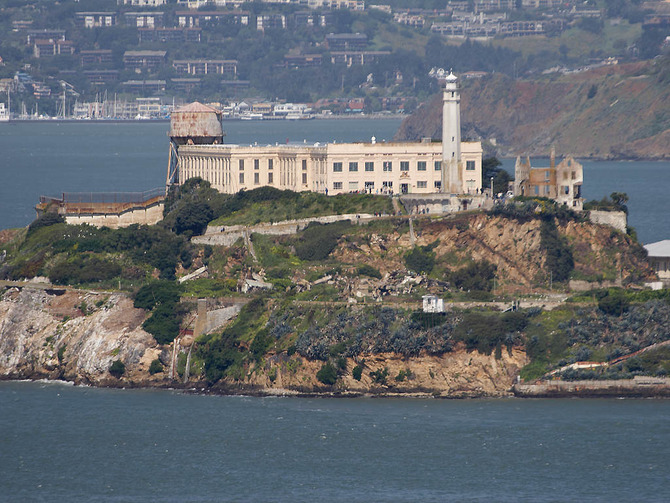 Alcatraz oggi, un'attrazione turistica