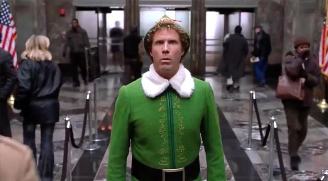 All'interno dell'Empire State Building: Elf (2003)