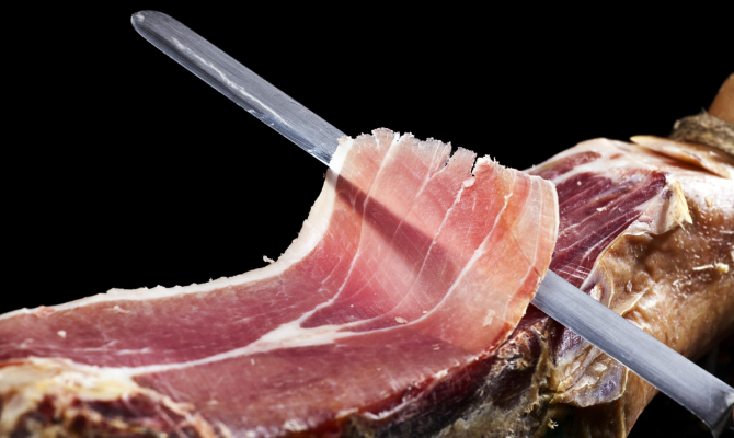 prosciutto tagliato a mano