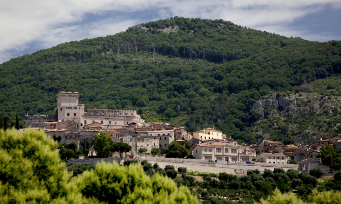 Sermoneta, sugerencias de la Llanura Pontina