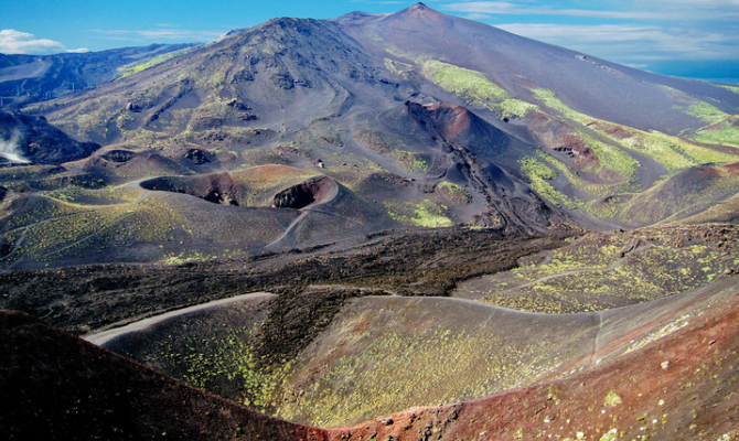 veduta dell'Etna