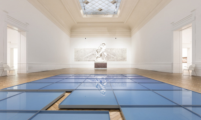 sala della Galleria Nazionale Arte Moderna e Contemporanea