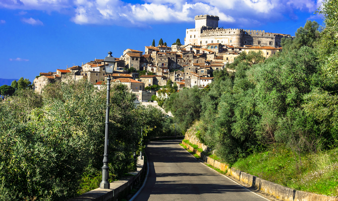 Sermoneta, sugerencias de la Llanura Pontina