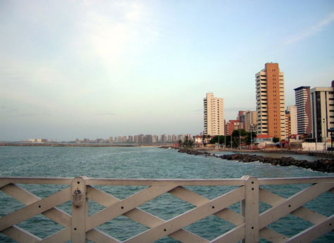 Fortaleza grattacieli sulla spiaggia