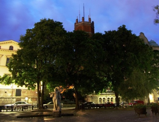 Mosebacke torg  Stoccolma Svezia