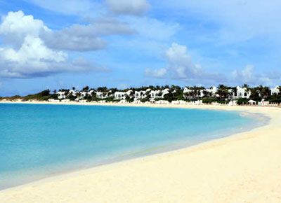 Caraibi Anguilla spiaggia a Cap Juluca