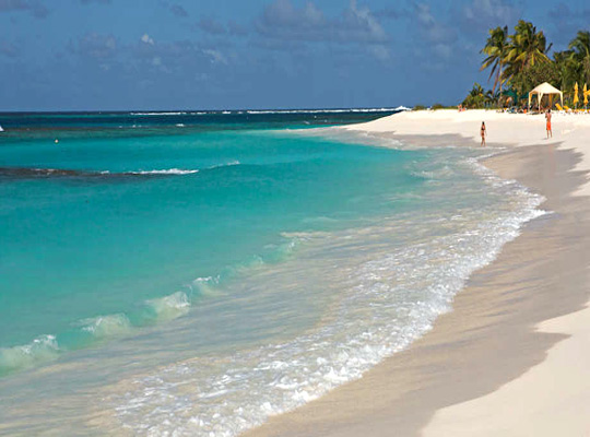 Caraibi Anguilla spiaggia a Cap Juluca