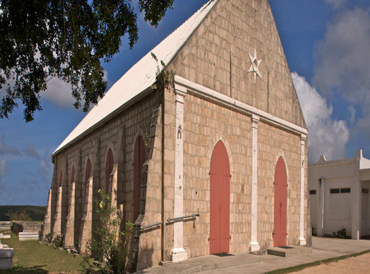 Caraibi Anguilla chiesa