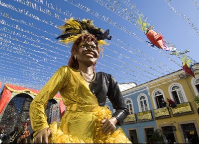 Carnevale di Salvador de Bahia maschere