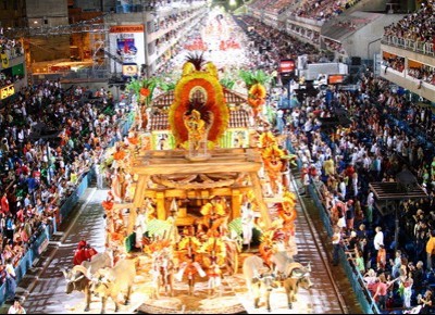 Carnevale di Rio de Janeiro parata