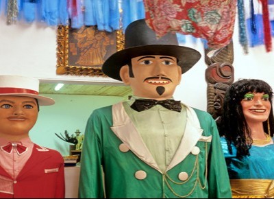 Carnevale di Olinda marionette giganti