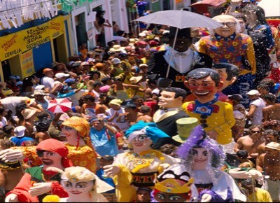 Carnevale di Olinda sfilata